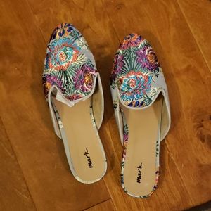 Rosey Posey slide/mules